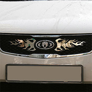 [ Forte sedan (Cerato 2009~13) auto parts ] Forte Tigris Grill Insert Made in Korea